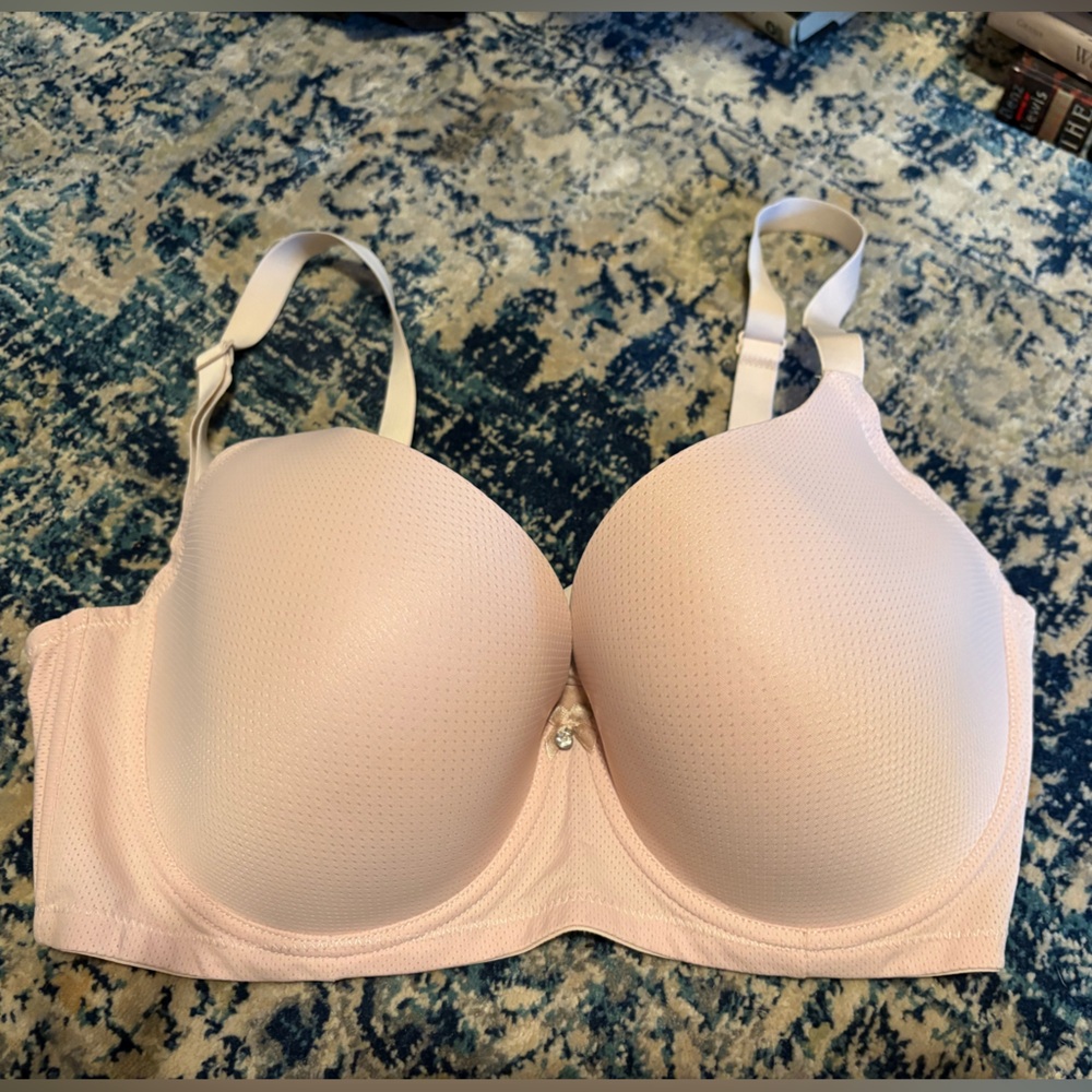 Elegant Pale Pink Bra 42DD